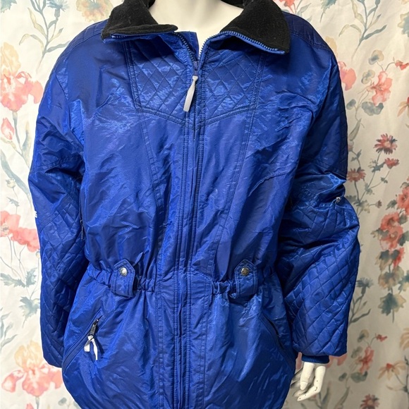 Vintage Polaris Women's Blue Ski & Snow Jacket - Picture 1 of 12